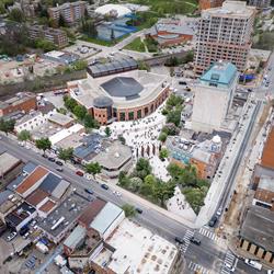 Bird’s-eye view of Garden Square